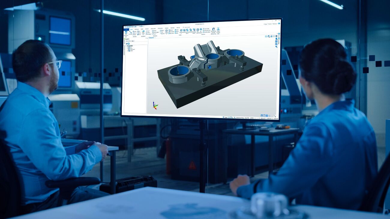 DESIGNER – a CAM számára ideális CAD rendszer a modellek gyors létrehozásához.