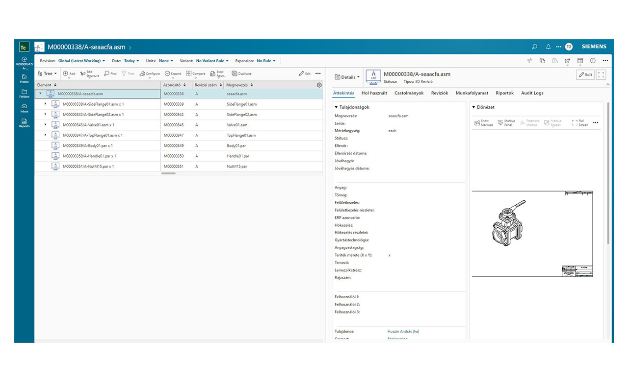 EPLM Start – gyors belépő a Teamcenter alapú PLM világába.